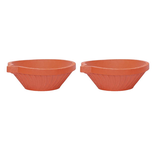 Diya - 12x5 cm - pack of 2