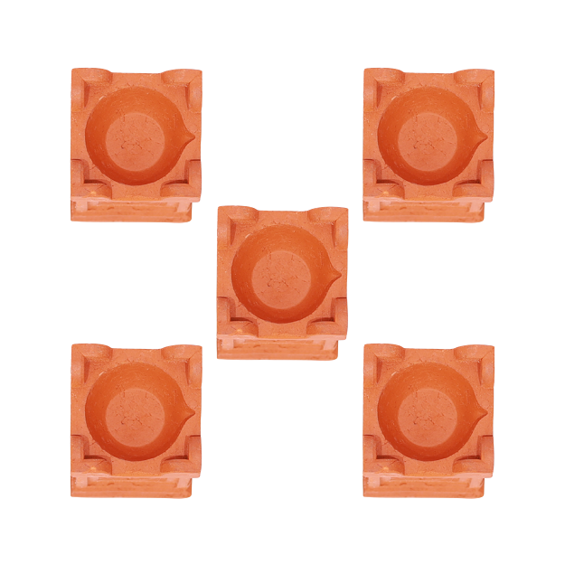 Tulsi pot diya - pack of 15