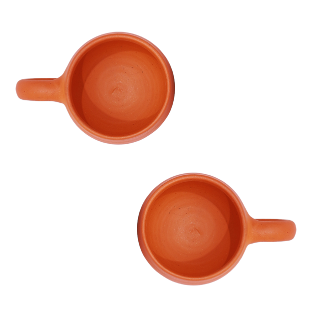 Tea Cup - Plain design 11.5x6 cm - pack of 2