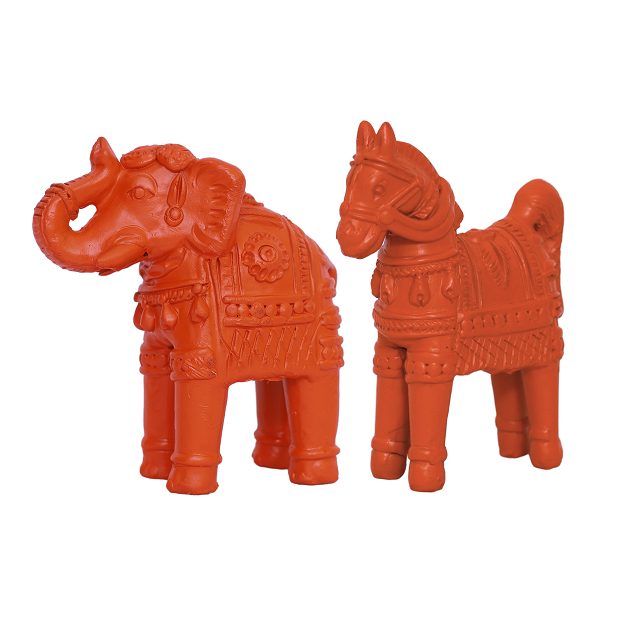 Elephant and Horse - Big