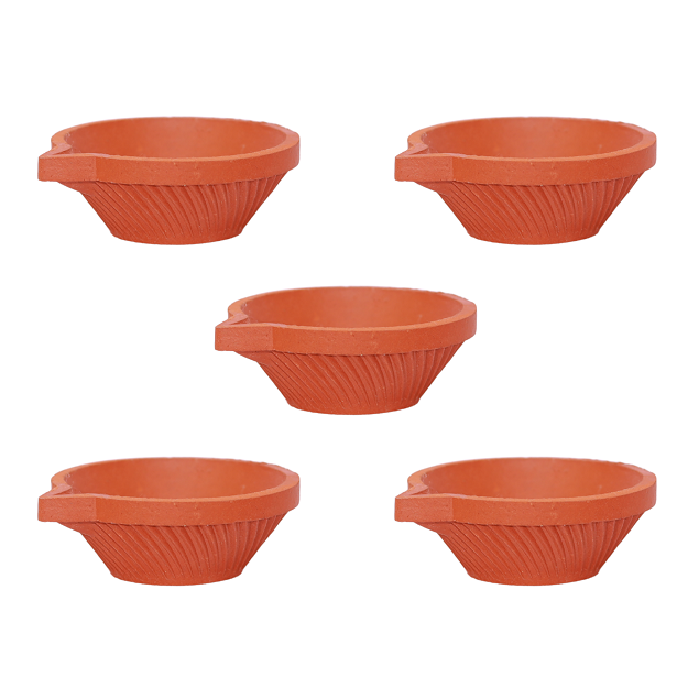 Diya - 8.5x3.5 cm - pack of 10