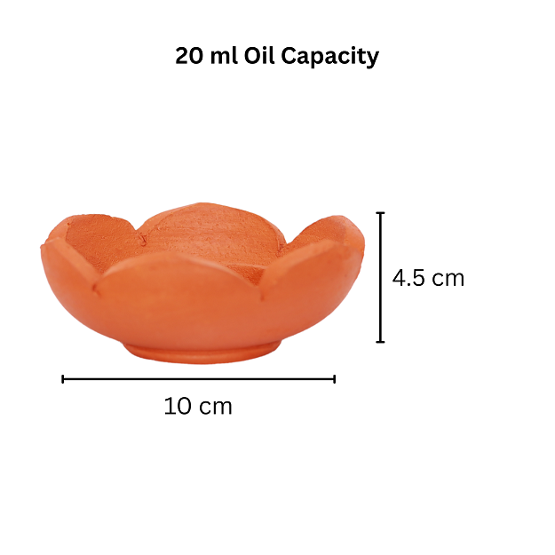 Lotus Diya